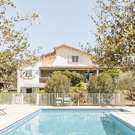 류넬 Mas Saint-Ange B&B 외부 사진